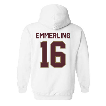 Texas State - NCAA Women's Volleyball : caelyn emmerling - Classic Shersey Hooded Sweatshirt-1