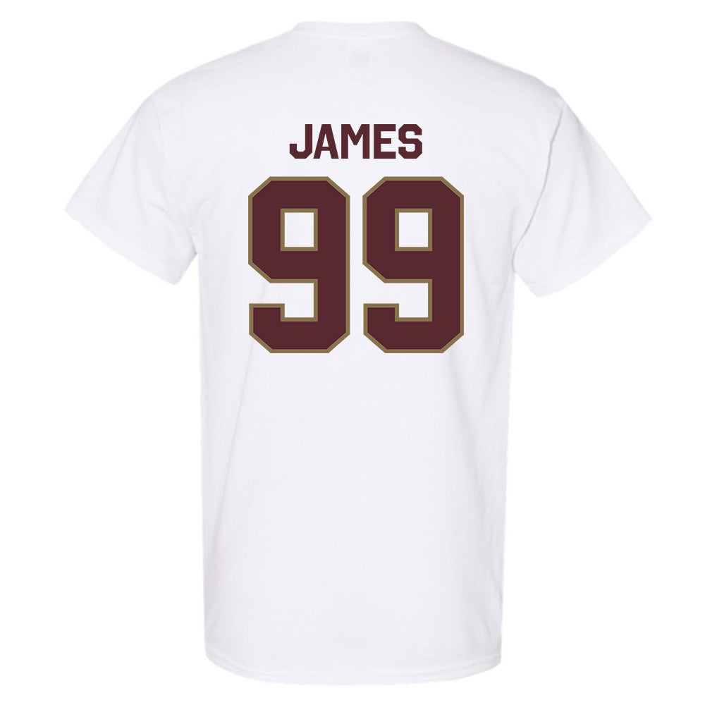 Texas State - NCAA Football : Kaleb James - Classic Shersey T-Shirt-1