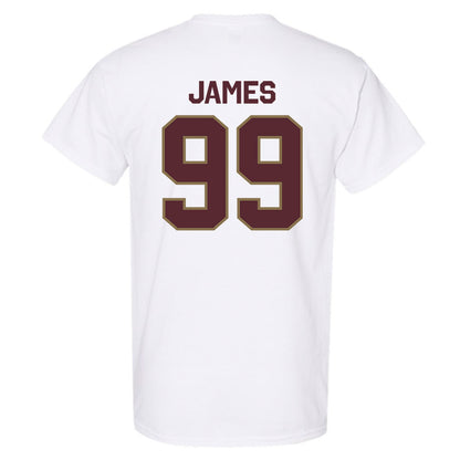 Texas State - NCAA Football : Kaleb James - Classic Shersey T-Shirt-1