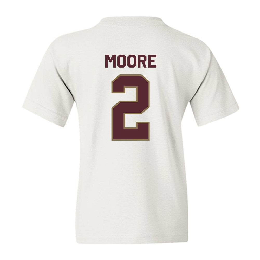 Texas State - NCAA Football : Trez Moore - Classic Shersey Youth T-Shirt-1