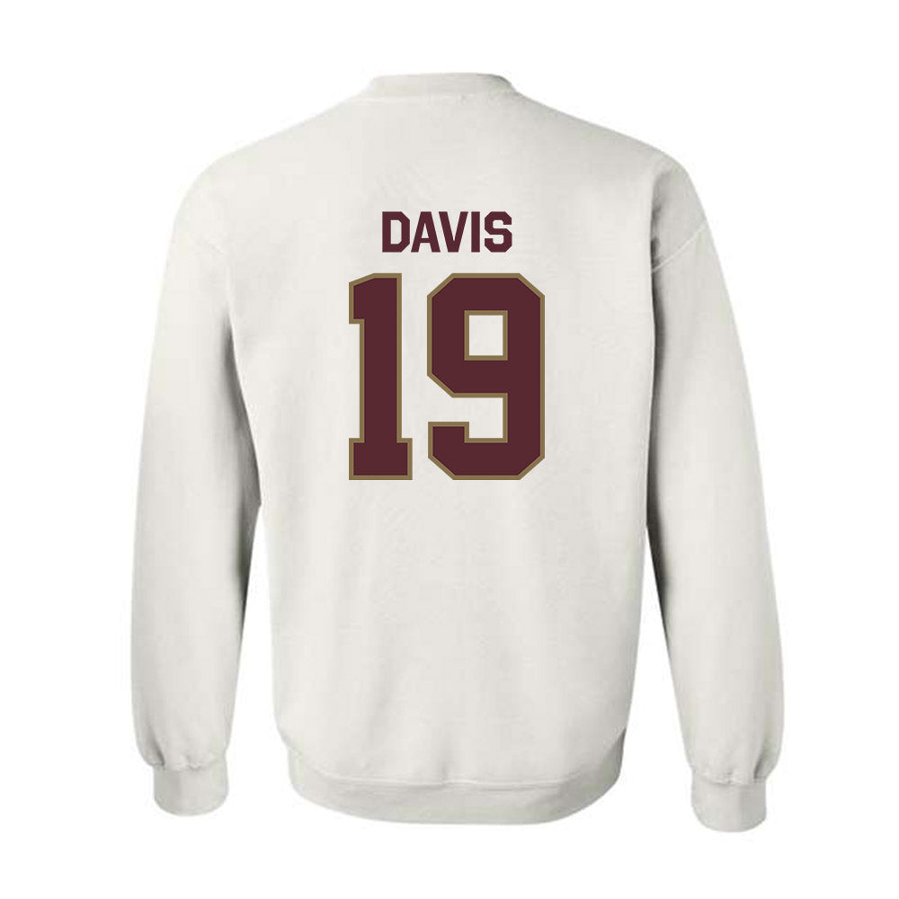 Texas State - NCAA Softball : Chesney Davis - Classic Shersey Crewneck Sweatshirt-1