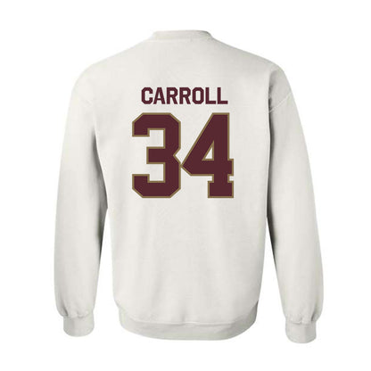 Texas State - NCAA Baseball : Coll Carroll - Classic Shersey Crewneck Sweatshirt-1