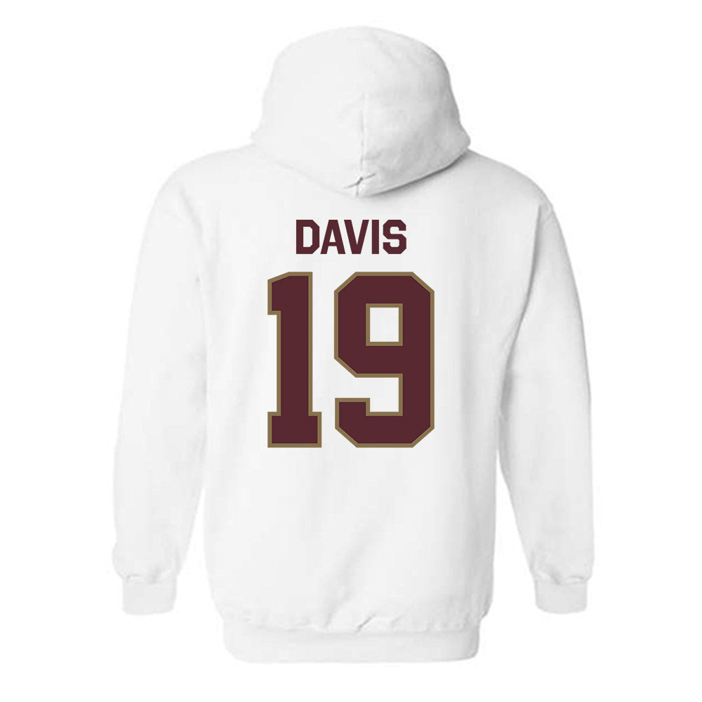 Texas State - NCAA Softball : Chesney Davis - Classic Shersey Hooded Sweatshirt-1
