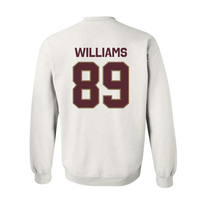 Texas State - NCAA Football : Jordan Williams - Classic Shersey Crewneck Sweatshirt-1