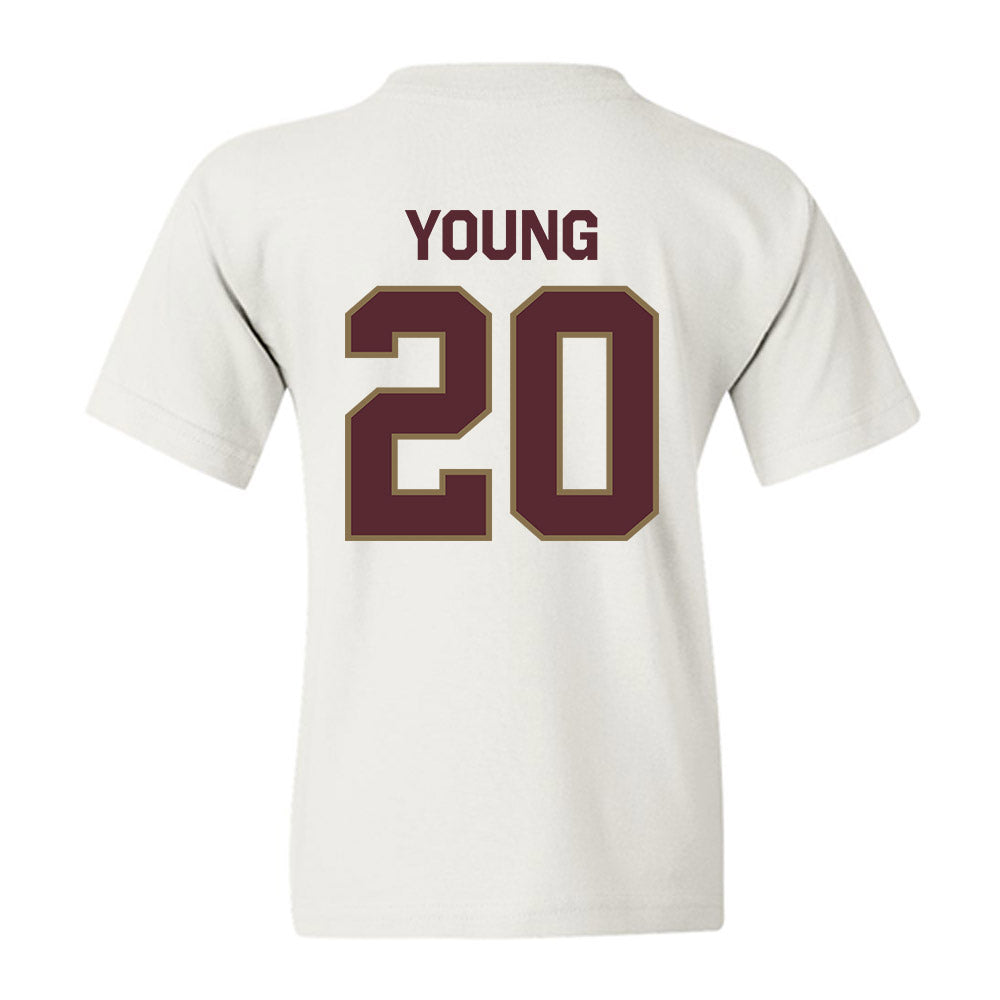 Texas State - NCAA Softball : Peyton Young - Classic Shersey Youth T-Shirt-1