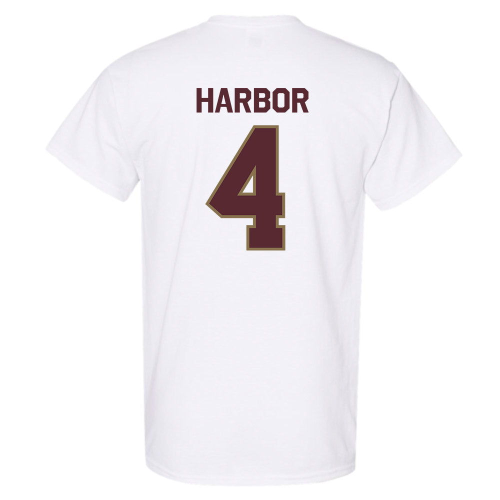 Texas State - NCAA Women's Basketball : Myla Harbor - Classic Shersey T-Shirt-1