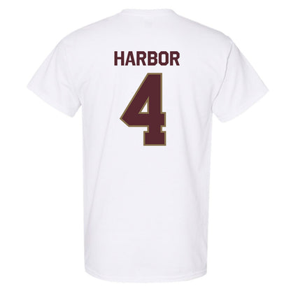 Texas State - NCAA Women's Basketball : Myla Harbor - Classic Shersey T-Shirt-1