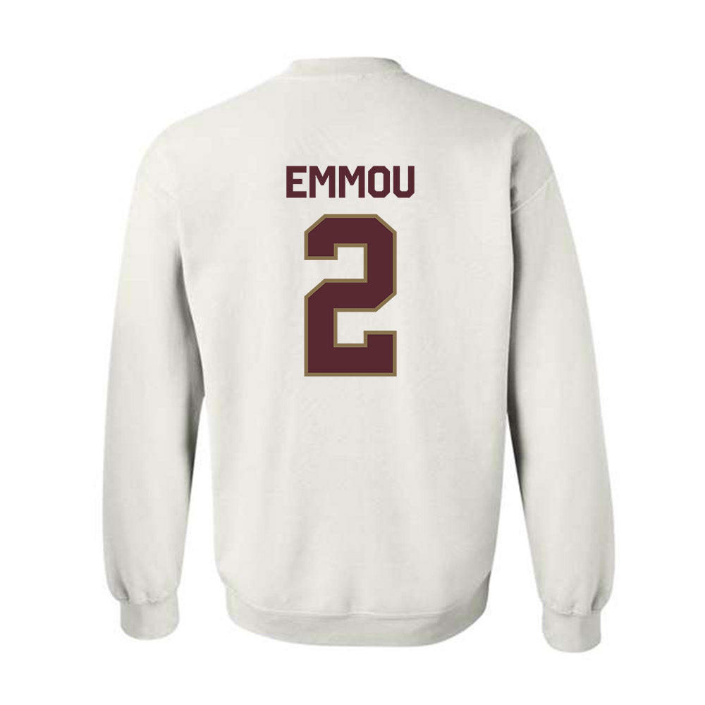 Texas State - NCAA Men's Basketball : Franck Emmou - Classic Shersey Crewneck Sweatshirt-1