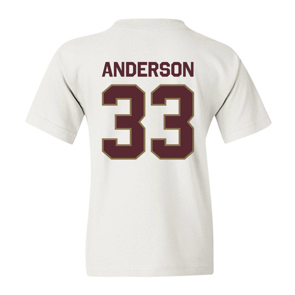Texas State - NCAA Women's Basketball : Kyra Anderson - Classic Shersey Youth T-Shirt-1