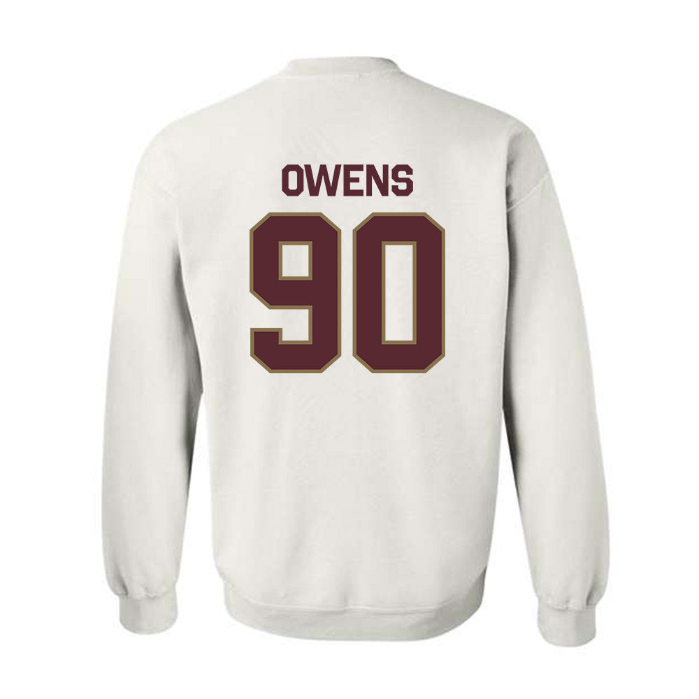 Texas State - NCAA Football : Chancellor Owens - Classic Shersey Crewneck Sweatshirt-1