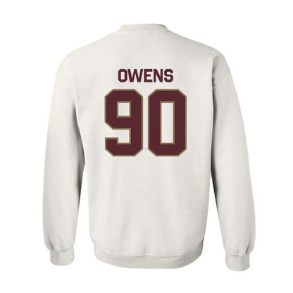Texas State - NCAA Football : Chancellor Owens - Classic Shersey Crewneck Sweatshirt-1