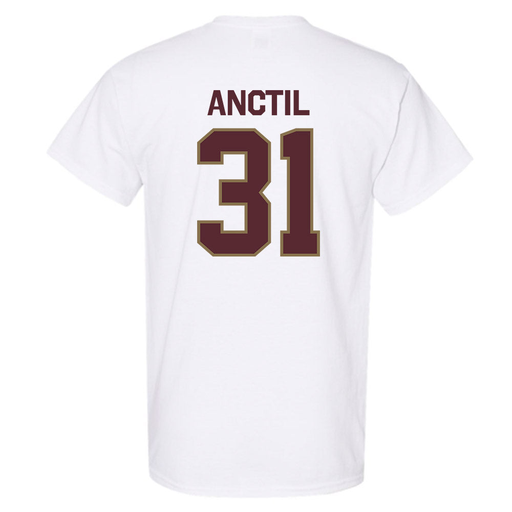 Texas State - NCAA Baseball : Justin Anctil - Classic Shersey T-Shirt-1