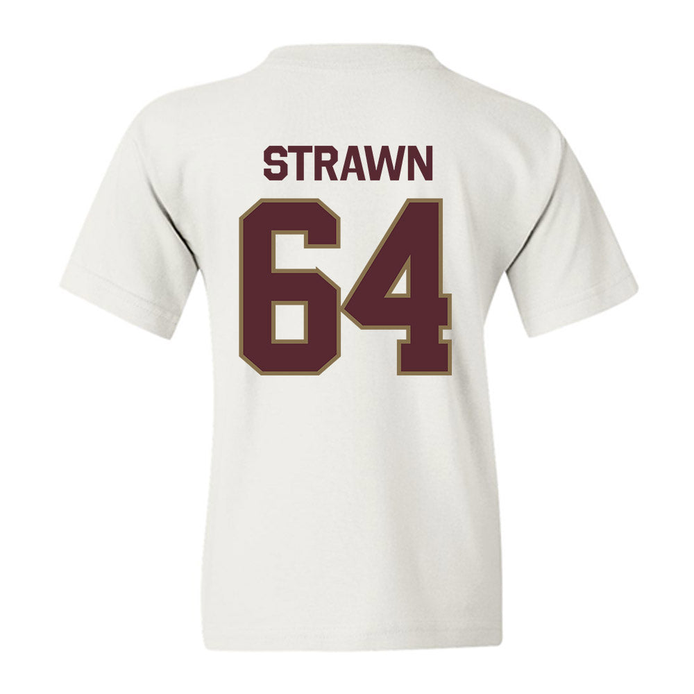 Texas State - NCAA Football : Dorion Strawn - Classic Shersey Youth T-Shirt-1