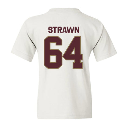Texas State - NCAA Football : Dorion Strawn - Classic Shersey Youth T-Shirt-1