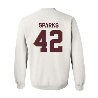 Texas State - NCAA Football : Colt Sparks - Classic Shersey Crewneck Sweatshirt-1