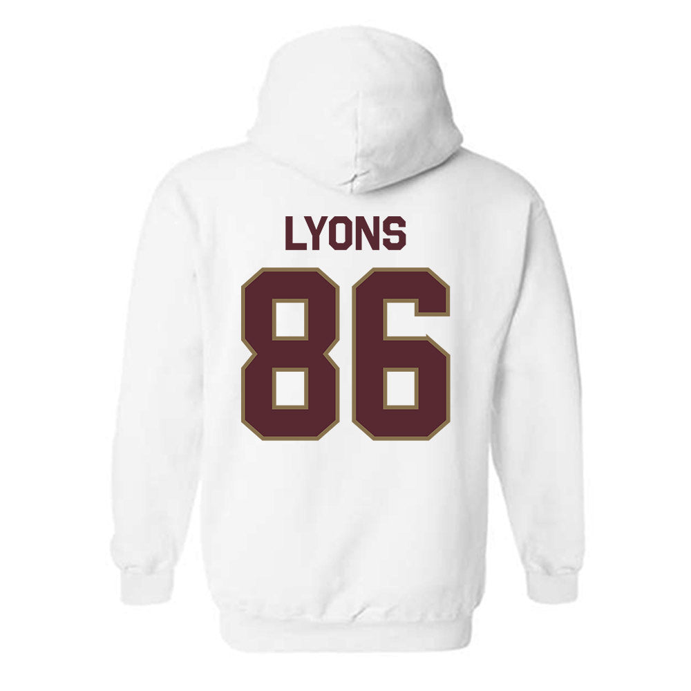 Texas State - NCAA Football : Titus Lyons - Classic Shersey Hooded Sweatshirt-1