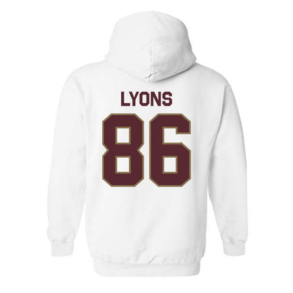 Texas State - NCAA Football : Titus Lyons - Classic Shersey Hooded Sweatshirt-1