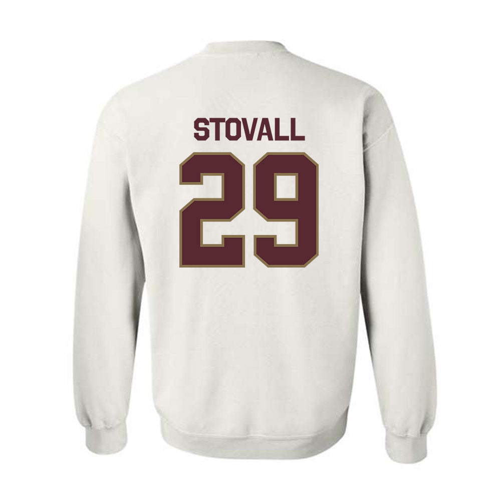 Texas State - NCAA Baseball : Kortland Stovall - Classic Shersey Crewneck Sweatshirt-1