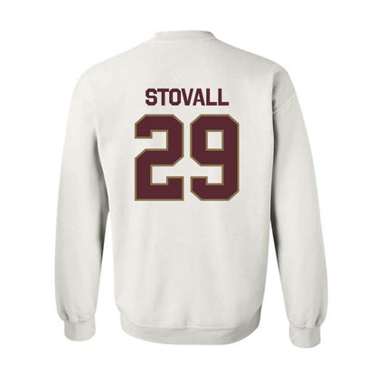 Texas State - NCAA Baseball : Kortland Stovall - Classic Shersey Crewneck Sweatshirt-1
