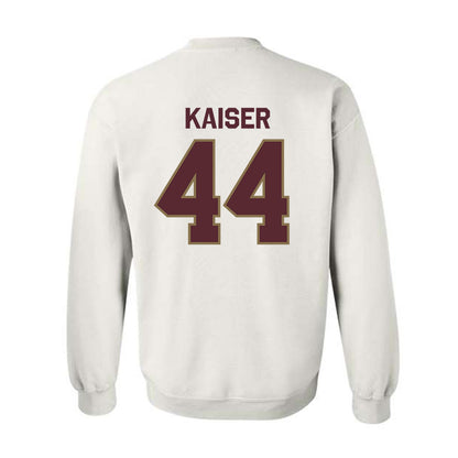 Texas State - NCAA Football : Karson Kaiser - Classic Shersey Crewneck Sweatshirt-1
