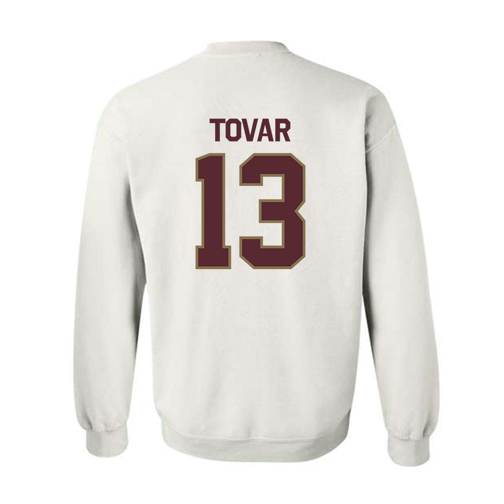 Texas State - NCAA Baseball : Jesus Tovar - Classic Shersey Crewneck Sweatshirt-1