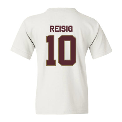 Texas State - NCAA Football : Shaker Reisig - Classic Shersey Youth T-Shirt-1