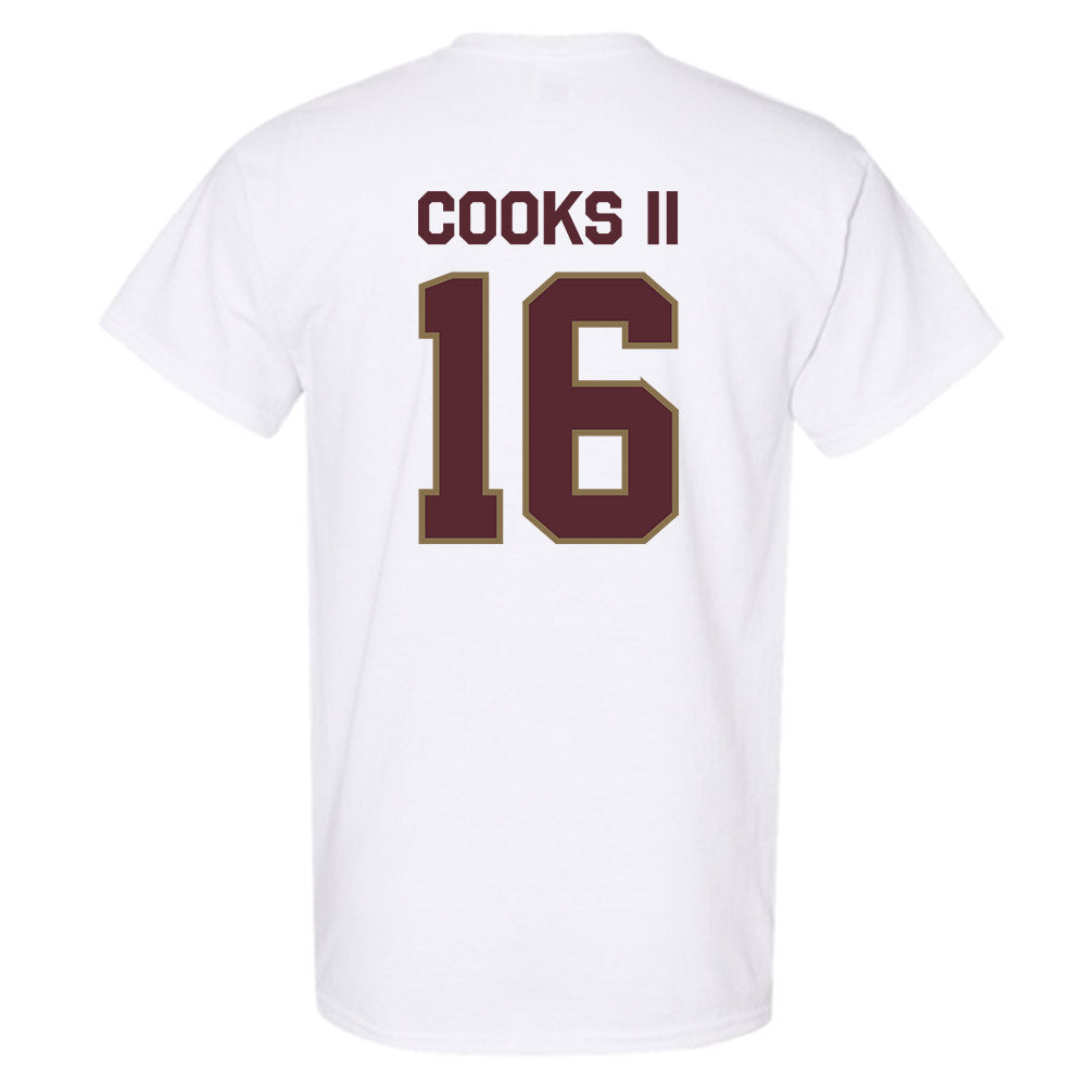 Texas State - NCAA Football : Terrence Cooks II - Classic Shersey T-Shirt-1