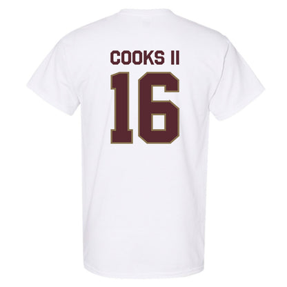 Texas State - NCAA Football : Terrence Cooks II - Classic Shersey T-Shirt-1