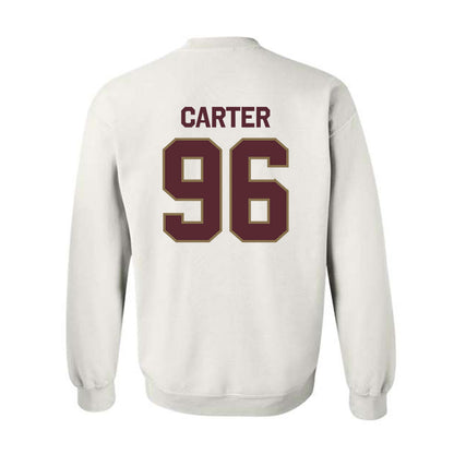 Texas State - NCAA Football : Bryce Carter - Classic Shersey Crewneck Sweatshirt-1
