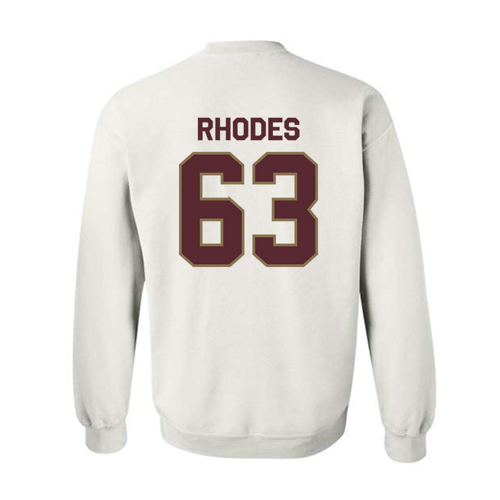 Texas State - NCAA Football : Aidin Rhodes - Classic Shersey Crewneck Sweatshirt-1