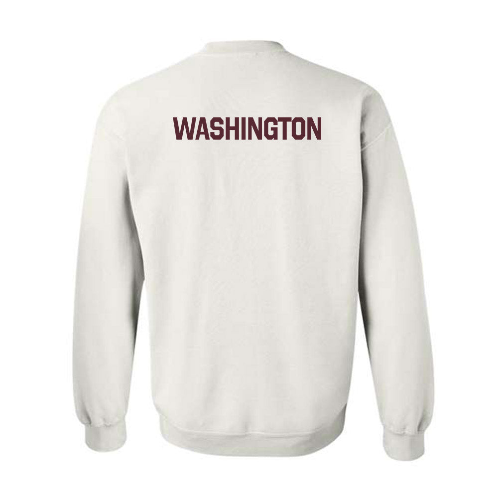 Texas State - NCAA Women's Track & Field : Sanaa Washington - Classic Shersey Crewneck Sweatshirt-1