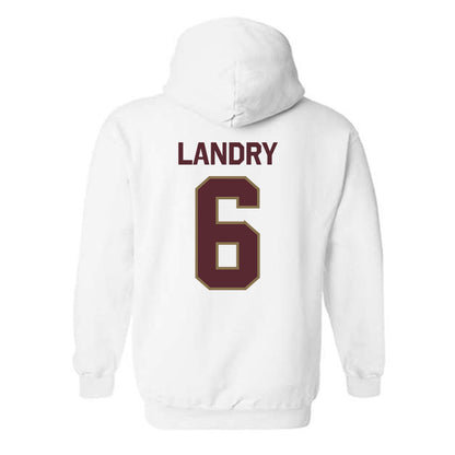 Texas State - NCAA Football : Jo'Laison Landry - Classic Shersey Hooded Sweatshirt-1