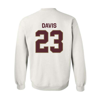Texas State - NCAA Football : Darius Davis - Classic Shersey Crewneck Sweatshirt-1