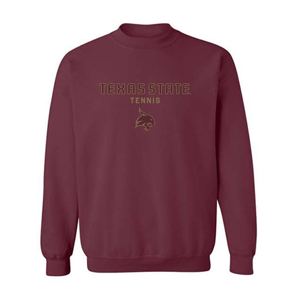 Texas State - NCAA Women's Tennis : Kinley VanPelt - Classic Shersey Crewneck Sweatshirt-0