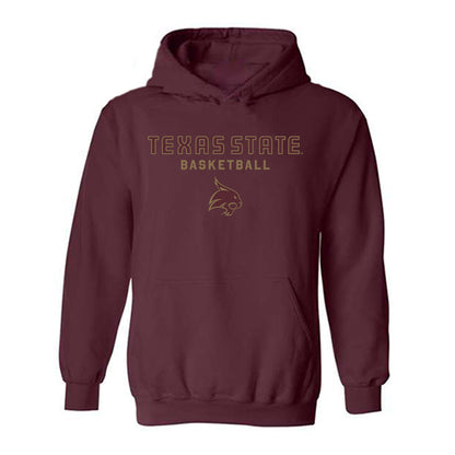 Texas State - NCAA Women's Basketball : Kaliyah Murphy - Classic Shersey Hooded Sweatshirt-0