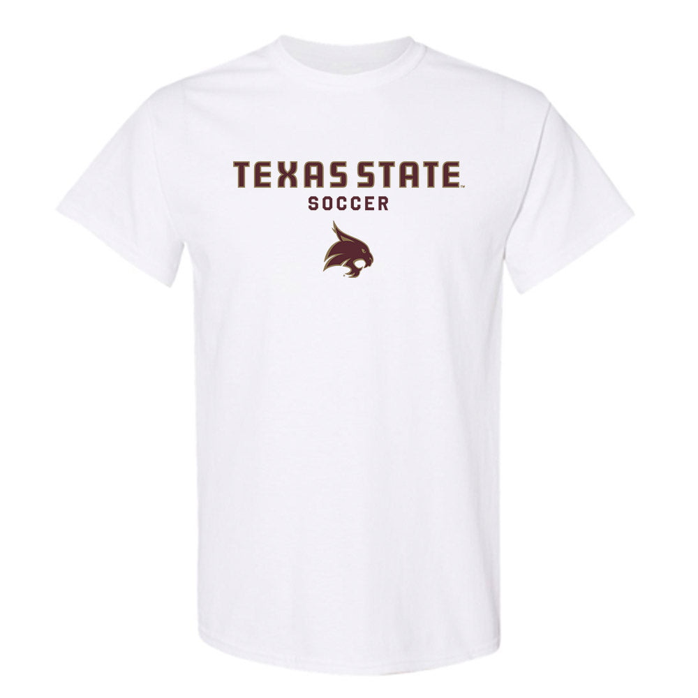 Texas State - NCAA Women's Soccer : Jenny Ngankem - Classic Shersey T-Shirt-0