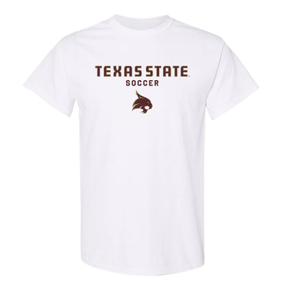 Texas State - NCAA Women's Soccer : Jenny Ngankem - Classic Shersey T-Shirt-0