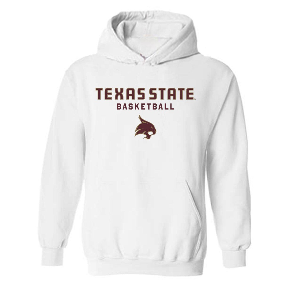 Texas State - NCAA Women's Basketball : Aliyah Carter - Classic Shersey Hooded Sweatshirt-0