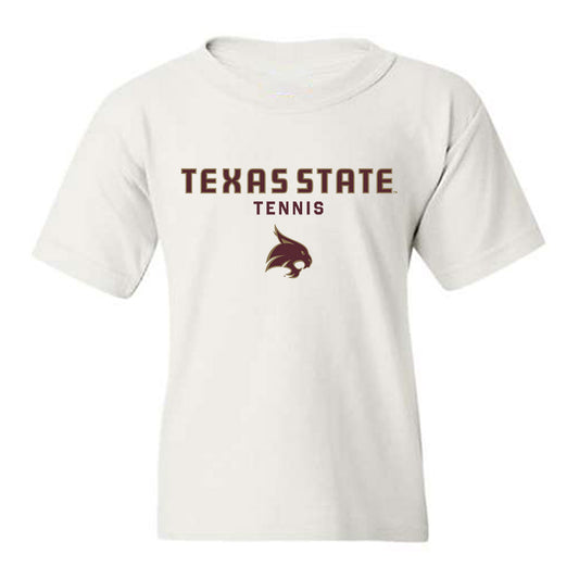 Texas State - NCAA Women's Tennis : Kinley VanPelt - Classic Shersey Youth T-Shirt-0
