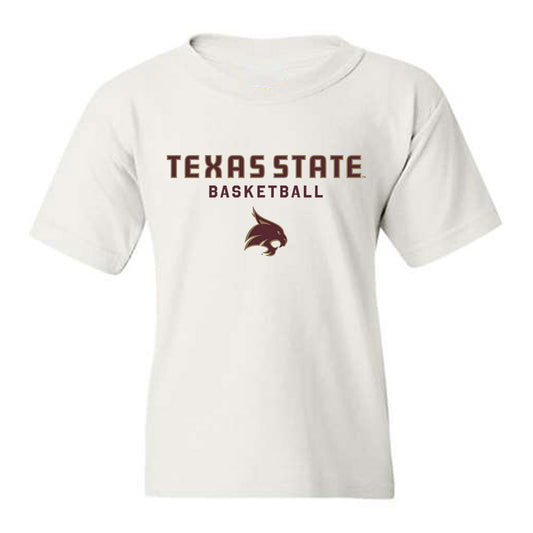 Texas State - NCAA Women's Basketball : Makenna Shaffer - Classic Shersey Youth T-Shirt-0