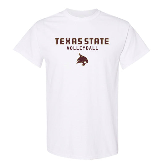 Texas State - NCAA Women's Volleyball : Ashley Euston - Classic Shersey T-Shirt-0