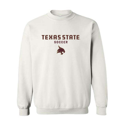 Texas State - NCAA Women's Soccer : Brooke Martinez - Classic Shersey Crewneck Sweatshirt-0
