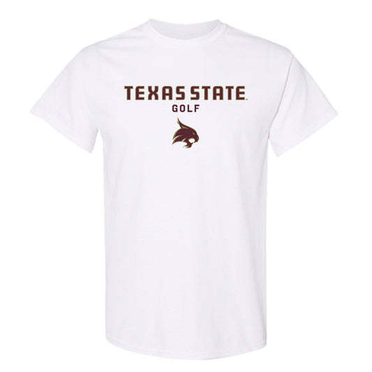 Texas State - NCAA Women's Golf : Grace Quintanilla - Classic Shersey T-Shirt-0