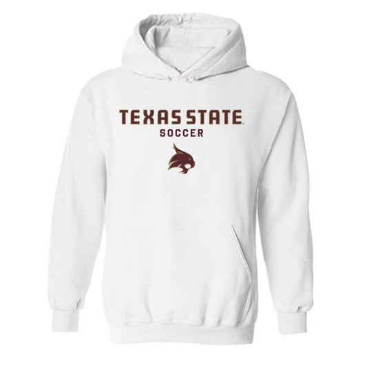 Texas State - NCAA Women's Soccer : Lilah Dupree - Classic Shersey Hooded Sweatshirt-0