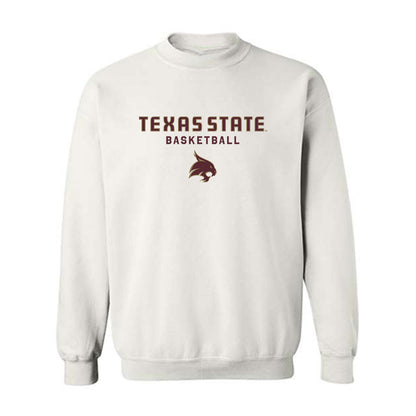 Texas State - NCAA Women's Basketball : Aliyah Carter - Classic Shersey Crewneck Sweatshirt-0