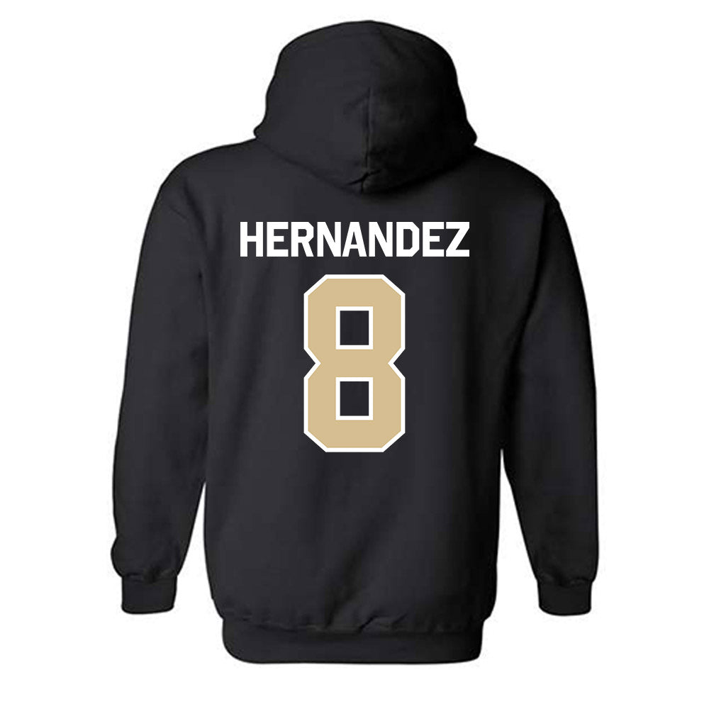 PFW - NCAA Men's Soccer : Jonathan Hernandez - Classic Shersey Hooded Sweatshirt-1