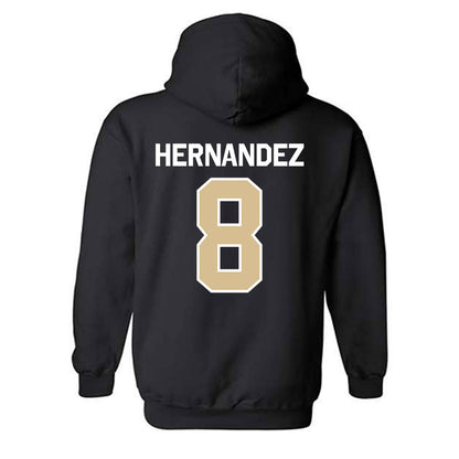 PFW - NCAA Men's Soccer : Jonathan Hernandez - Classic Shersey Hooded Sweatshirt-1