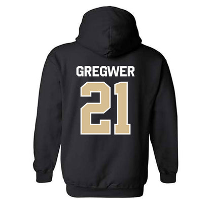 PFW - NCAA Women's Basketball : Claire Gregwer - Classic Shersey Hooded Sweatshirt-1