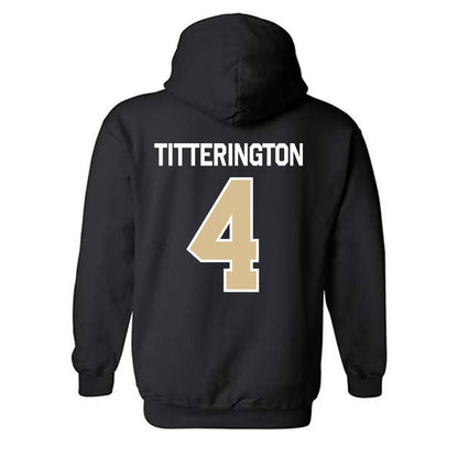 PFW - NCAA Men's Soccer : Max Titterington - Classic Shersey Hooded Sweatshirt-1