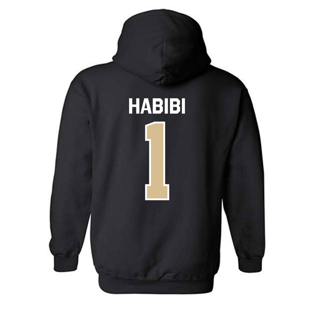 PFW - NCAA Men's Soccer : Amir Habibi - Classic Shersey Hooded Sweatshirt-1